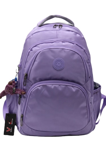 Özel Su Itici Kumaş Unisex Okul Sırt Çantası