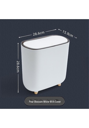 Novahub "banyo, Yatak Odası Veya Mutfak İçin Kompakt Pres Üstlü Çöp Kutusu" Diğer Diğer