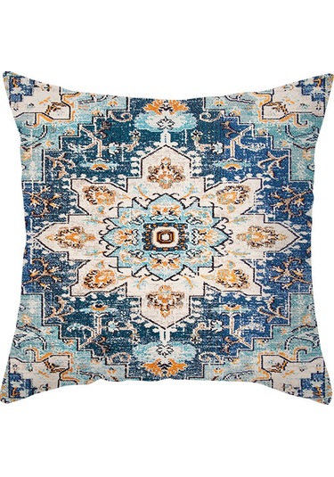 Basit Yastık Kılıfı Yastık Kılıfı Bohem Tarzı Retro Yastık Kılıfı 1 Parça-bnv-5 Çok Renkli