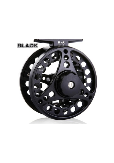 Siyah Sougayılang Balıkçılık Makaraları 2 + 1bb Alüminyum Cnc Tam Metal Makara Açık Sinek Olta Takımı Aracı