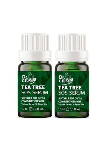 Farmasi Dr. C. Tuna Çay Ağacı Yağlı Sos Serumu 2 x 10 ML
