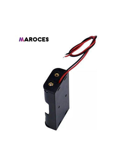 2'Li Aa Kalem Pil Kutusu Yuvası 3V Kablolu Kalem Pil Tutucu 5 Adet