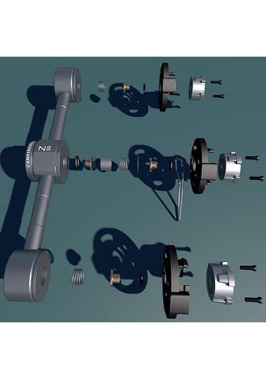 Geeksen Bkz30 Aluminyum Kasalı 3'ü 1'e Gaz Deposu Adaptörü - Çıkışlı Kamp Çözümü, Hızlı Kilitleme Ve Geri Akış Engeli, Karbon Siyah Siyah