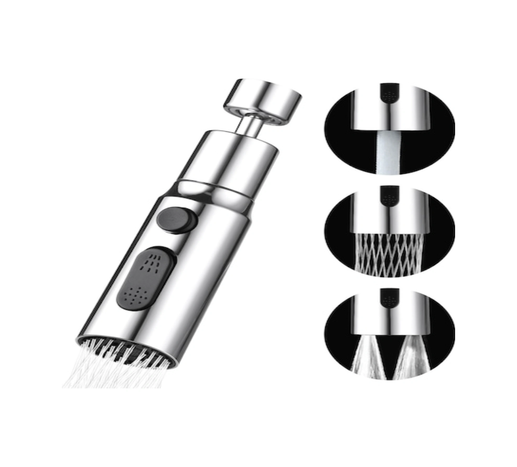 Xiyyadms Banyo Lavabo Fişi, Güneş Enerjili Led Işıklı, Su Akışı Kontrolü, Kolay Kurulum, Modern Tasarım Gümüş