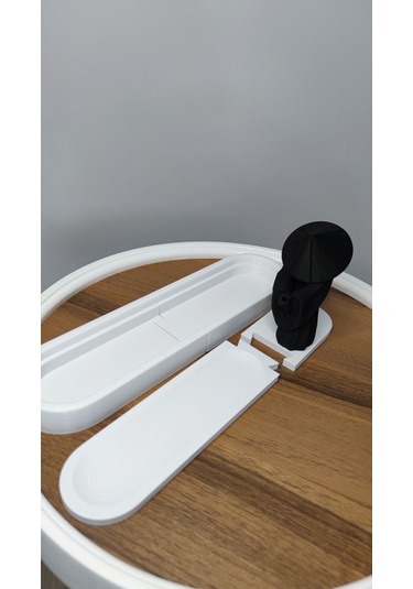 Tütsülük, Oda Kokusu Tütsülük Samuray Şeklinde Dekoratif Biblo Hediyelik Çubuk Tütsülük Siyah