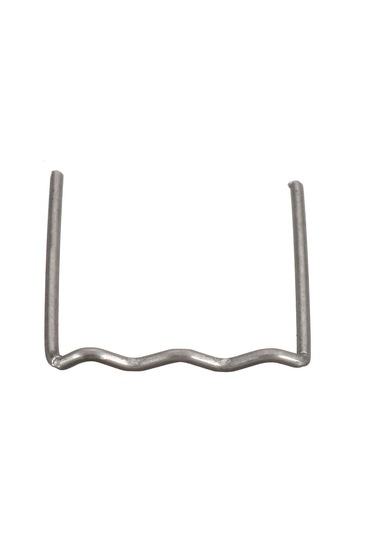 Xindoker 100 Adet 0.6mm Dalgalı Doğrusal Tungsten Filament Plastiği, Araba Tampon Çatlak Tamiri İçin Plastiği Kaynak Makinesi Çivileri