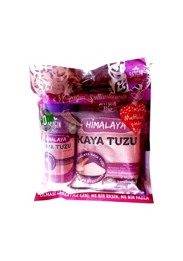 Saygın Himalaya Tuzu 500 G + 250 G