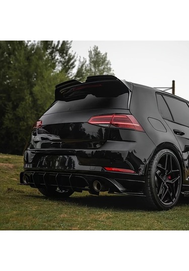 Topshop1 Volkswagen Golf Vıı Mk7 7.5 R Gtı Gtd R-lıne E-golf Karbon Spoiler