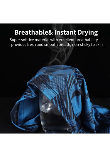 Geeroyoo Yp0201292 Bisiklet Kaskı Dostu Hafif Esnek Buz İpeği Güneş Koruyucu Maske, Sıcak Günlerde Rahatlık Sağlar. Siyah