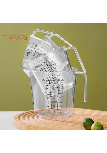 Ölçü Sıvı Sürahi Yüksek Doğruluk Değerli Ölçüm Yeniden Kullanılabilir Kullanışlı Sıvı Ölçüm Kabı Hacimsel Konteyner Aracı Mutfak Aksesuarları S