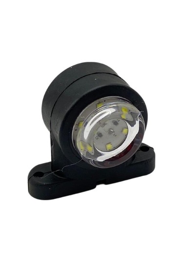 12v-24v Takoz Lambası Mini 12 Ledli Kırmızı-beyaz