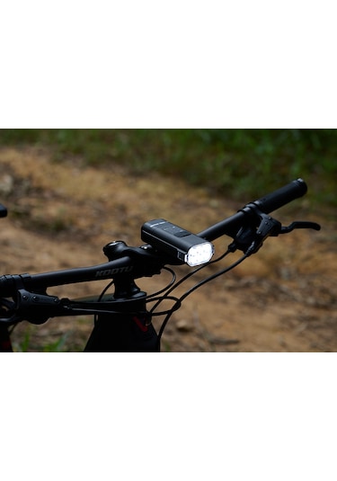 Moon Rıgel Enduro 2600 Lümen Usb Bisiklet Ön Lambası Siyah  - Kırmızı