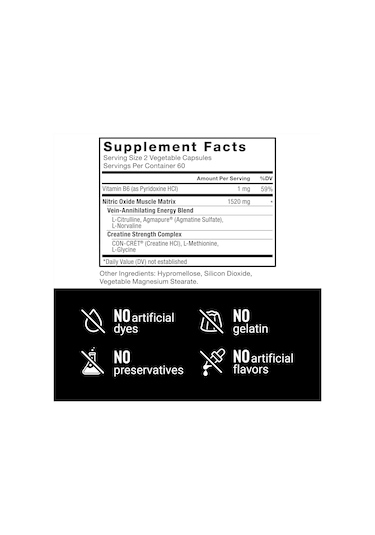 Force Factor Volcano Preworkout Nitric Oxide Booster For Men With
