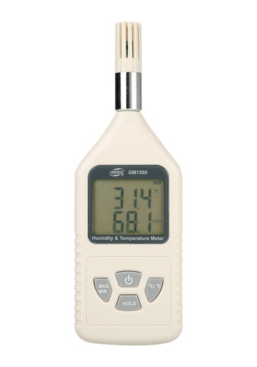 Benetech Gm1360 Lcd Prob Endüstrisi Dijital Nem Ve Sıcaklık Ölçer