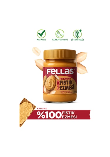 Fellas %100 Fıstık Ezmesi 300 G