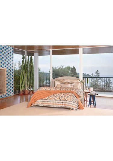 Linens Gunny 45x45 Cm Kırlent Kılıfı Hardal Hardal