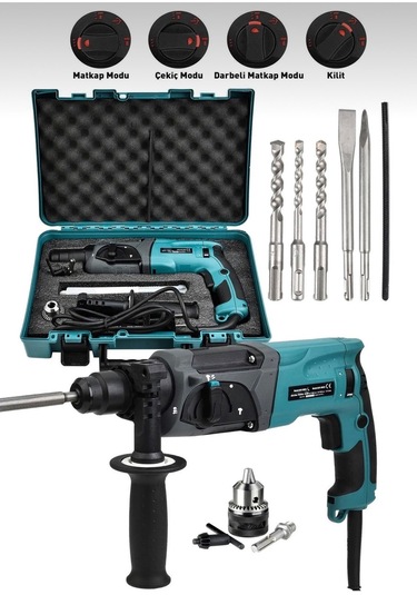 4500w Çelik Şanzuman Bakir Sargılı 2-28 Kırıcı Delici Hilti