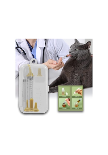 Homyl Hamster Kitten Tavşanlar Için Pet Yenidoğan Süt Sarı