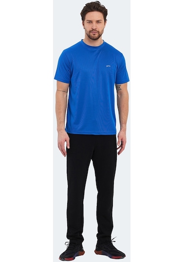 Slazenger OTAR I Erkek  Saks Mavi Tişört