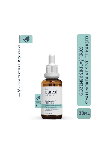 The Purest Solutions Siyah Nokta ve Sivilce Karşıtı Serum 30 ML