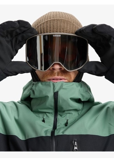 Quıksılver Storm Erkek Toasted Coconut - Solid Goggle Eqytg03218-czk0 Gri