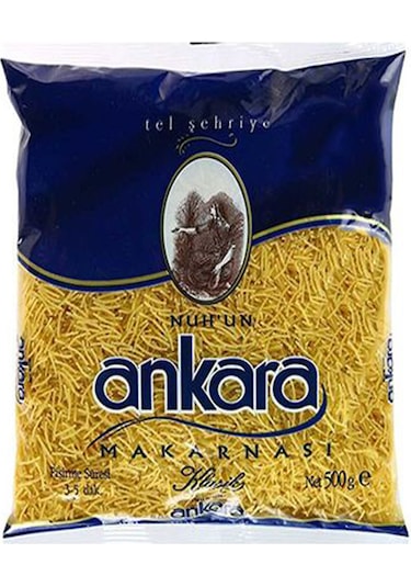 Nuhun Ankara Makarna Tel Şehriye 500 G