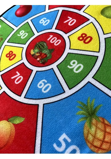 Sılwın Çıkartmalı Dart Tavlası Meyveler Çıkartmalı Dart Tavlası Meyveler 202841494