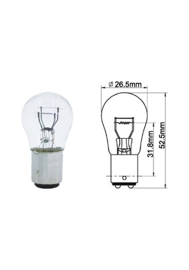 12V 1176 Ampul 21 5W N11.2014