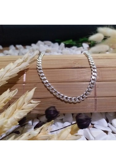 925 Ayar Gurmet Gümüş Bileklik 3.5Mm  21Cm