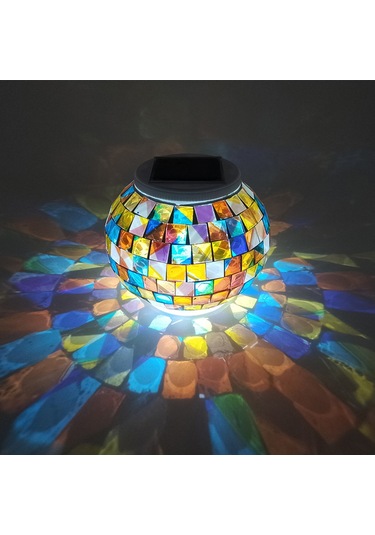 Güneş Peyzaj Işıkları Kavanoz Işığı Renkli Güneş Çim L6360