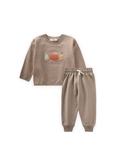 Sweatshirt Takım 1-5 Yaş S Vizon Vizon