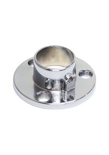 Yuvarlak Metal Askı Flanşı Vidasız Q 25 2 Adet Çok Renkli