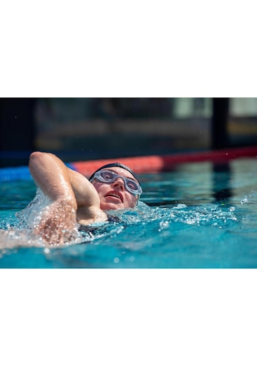 Nabaiji Yüzücü Gözlüğü Gri Ayarlanabilir Buğu Yapmaz Beyaz