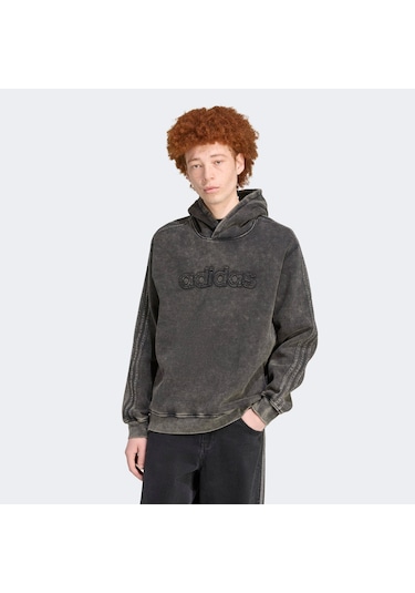 Adidas Sh Hoodıe Erkek Gri Sweatshirt Jy2792 Gri