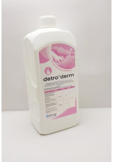 Detroderm 1 Litre El Dezenfektanı