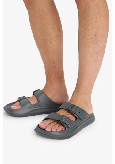 Defacto Erkek Düz Taban Çift Bantlı Eva Terlik D4280ax25hsar1 Antrasit