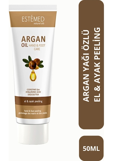 Argan Yağı El & Ayak Peeling & Argan Hand&foot Peelıng 50ml