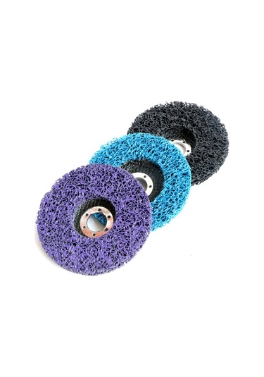 Hombey Stahl-grinding Sheet 125mm Siyah: Metal, Ahşap, Plastik Boya Kaldırma, Pas Temizleme Ve Pürüzsüz Cila İçin Dayanıklı Taşlama Diski 110g