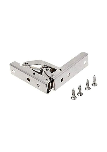 90 Derece Katlanır Kapı/raf Menteşesi Gizli Braket Masa Çerçevesi Mobilya Parçaları