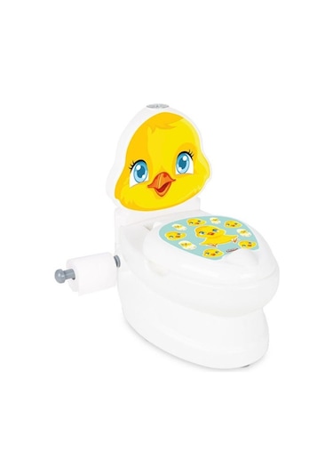 Pilsan Eğitici Civciv Klozet Beyaz - Sarı