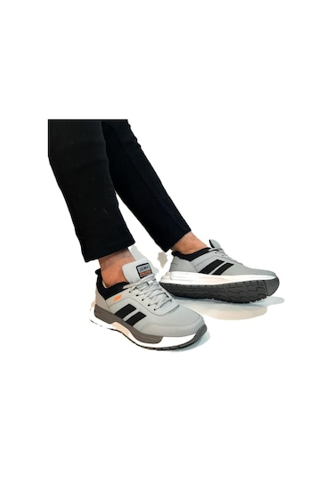 Jump 30601 Gri Memory Hafızalı Ortapedik Hafif Spor Ayakkabı Gri