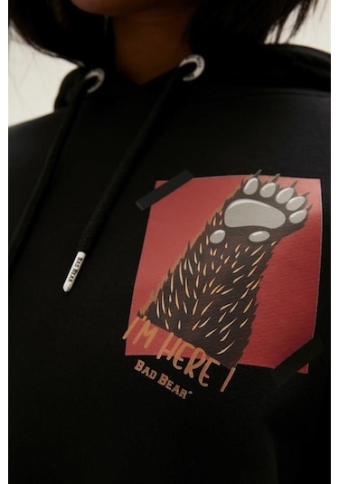 Bad Bear 22.04.12.005-c01 Here Kadın Sweatshirt 001