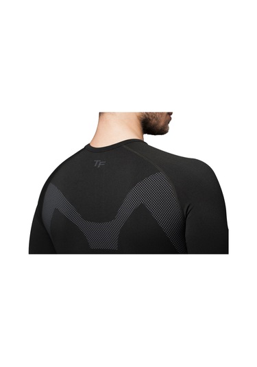 Thermoform Extreme Erkek Seamless Termal Uzun Kollu İçlik Seti Siyah Renkli
