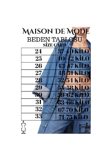 Palazzo Füme Yüksek Bel Jeans Füme