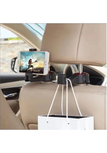 Oto Koltuk Arkası Telefon Tutucu Askılık - 9095812174491do