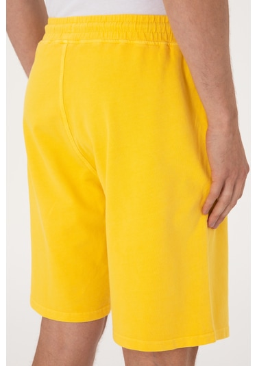 U.s. Polo Assn. Erkek Koyu Sarı Şort Örme 50298037-vr094 Koyu Sarı