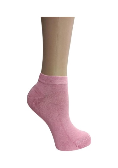 BAMBU ANTİBAKTERİYEL BİLEK ÇORAP-GÜL KURUSU