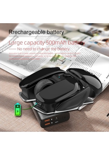 Novahub Kablosuz Fare Hxsj T37 - 3 Dpı Ayarı, 500mah Şarj Ed., Sessiz Optik Tasarım Optik