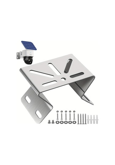 Honeybeeshop Ptz Güvenlik Kameraları İçin Paslanmaz Çelik Duvar Köşe Braketi 270 Açı Beyaz 1 Takım