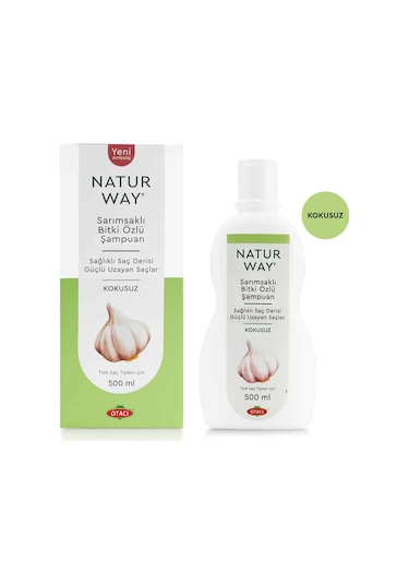 Otacı Naturway Sarımsaklı Bitki Özlü Şampuan  500 ML